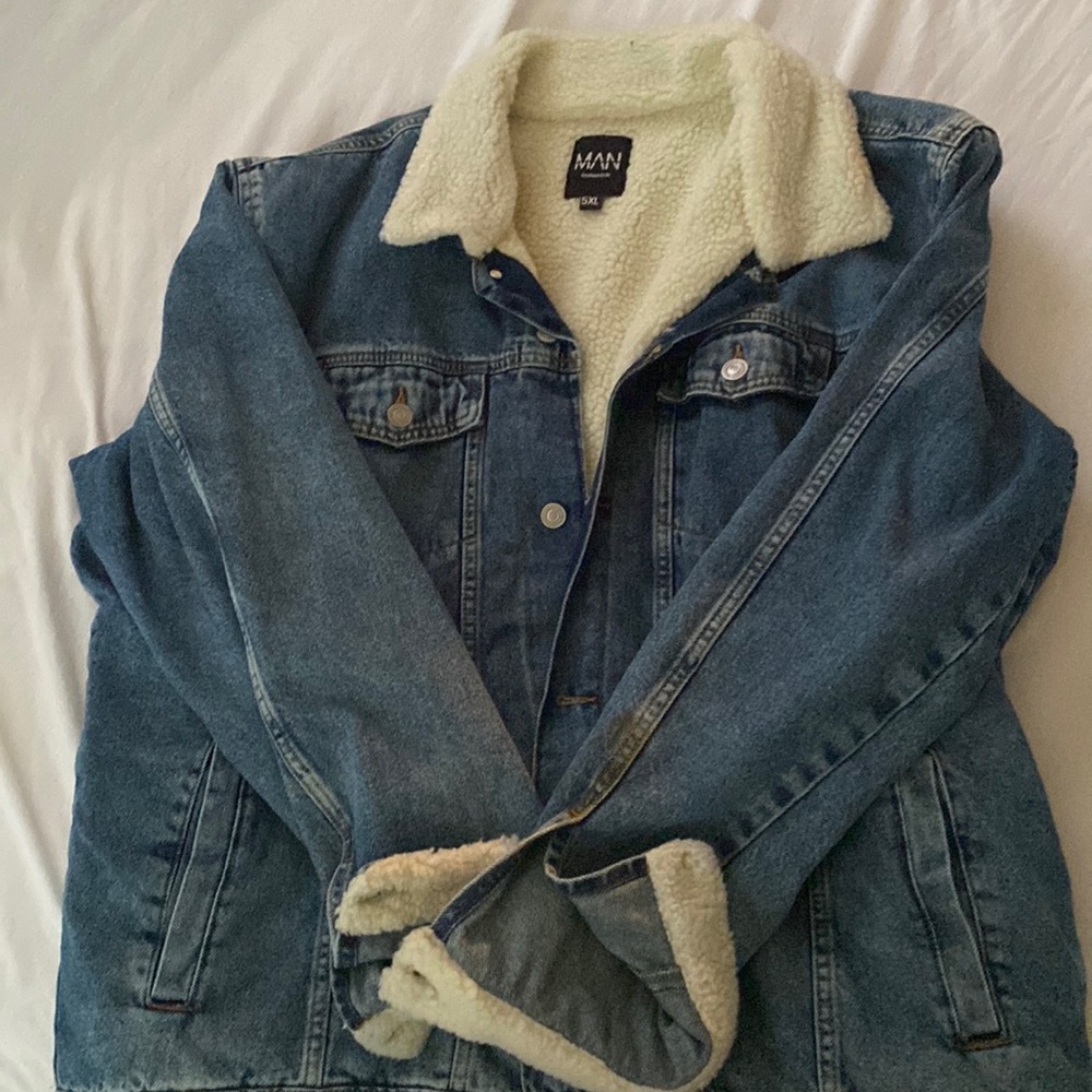 Sherpa Jean Jacket